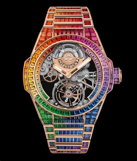 hublot rainbow watch
